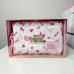 Victoria's Secret Pink LoveShackFancy Cosmetic Bag.